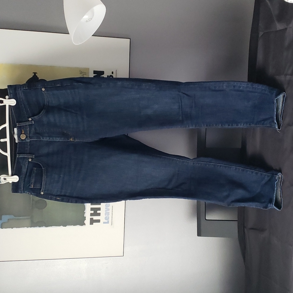 LOFT Curvy High Waist Skinny Jeans